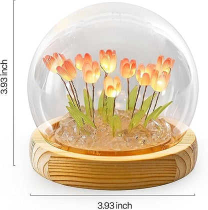 Tulip Night Light – Soft Glow for Bedroom and Nursery