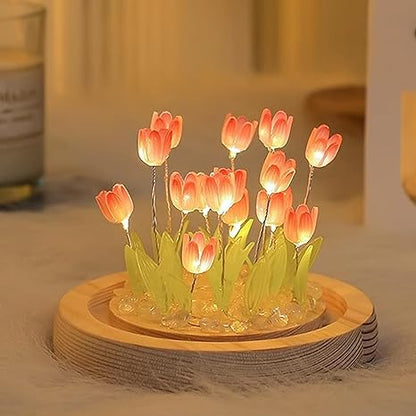 Tulip Night Light – Soft Glow for Bedroom and Nursery