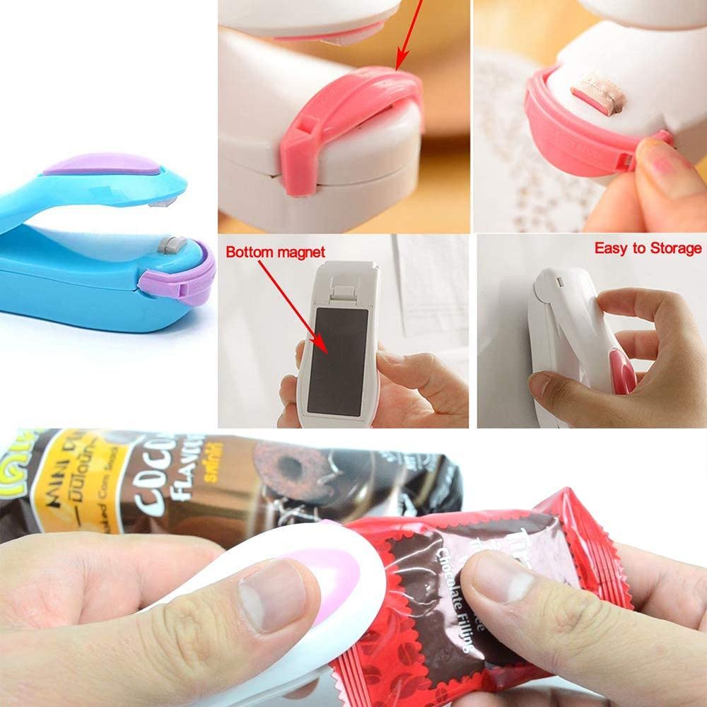 Travel-Friendly Mini Heat Sealer – Quick Plastic Bag Sealing Tool